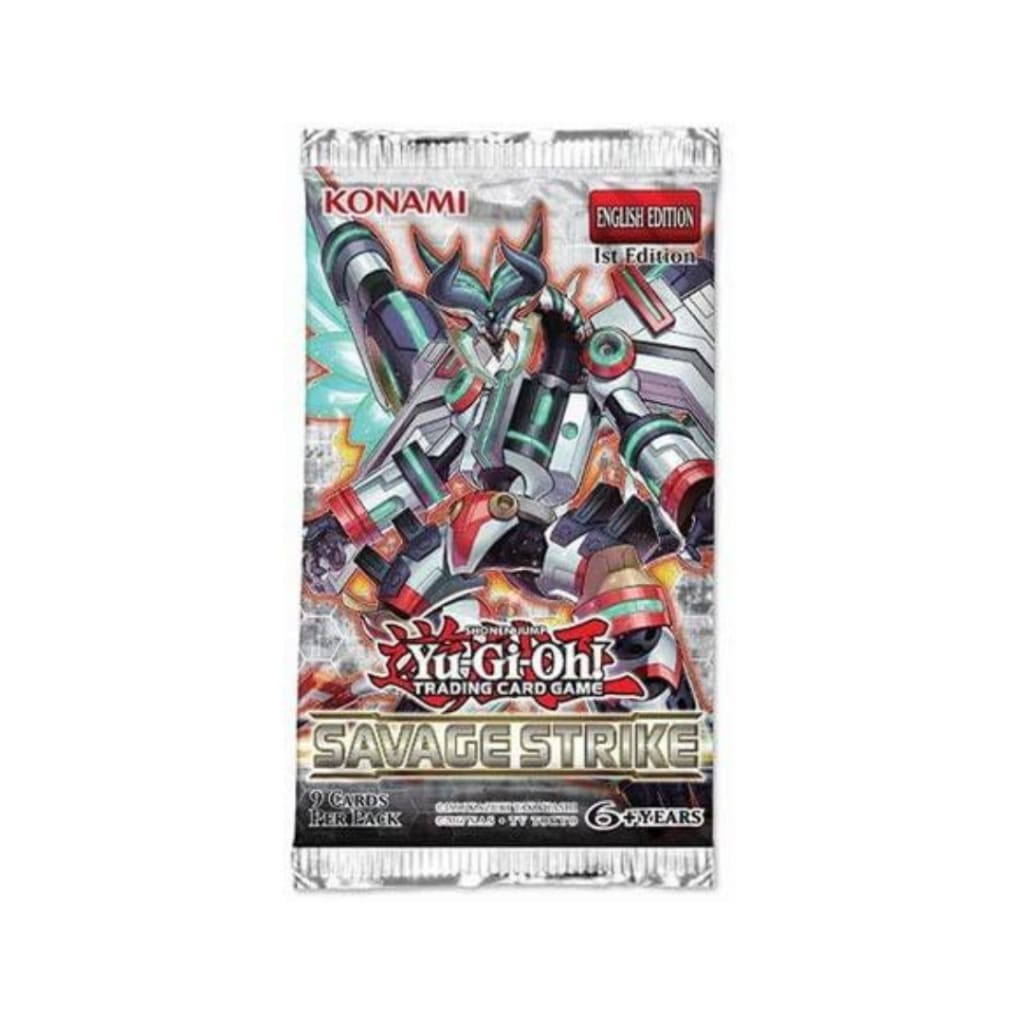 Yugioh Savage Strike 1st Edition Booster Pack